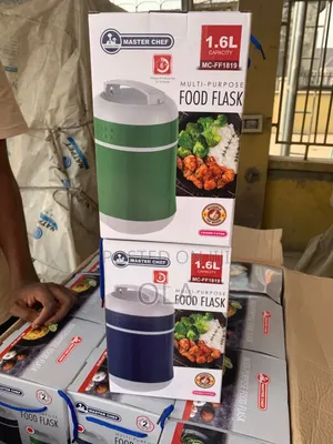 Master Chef 1.6l Multi-Purpose Food Flask - Keeps Food Hot 6+ Hours