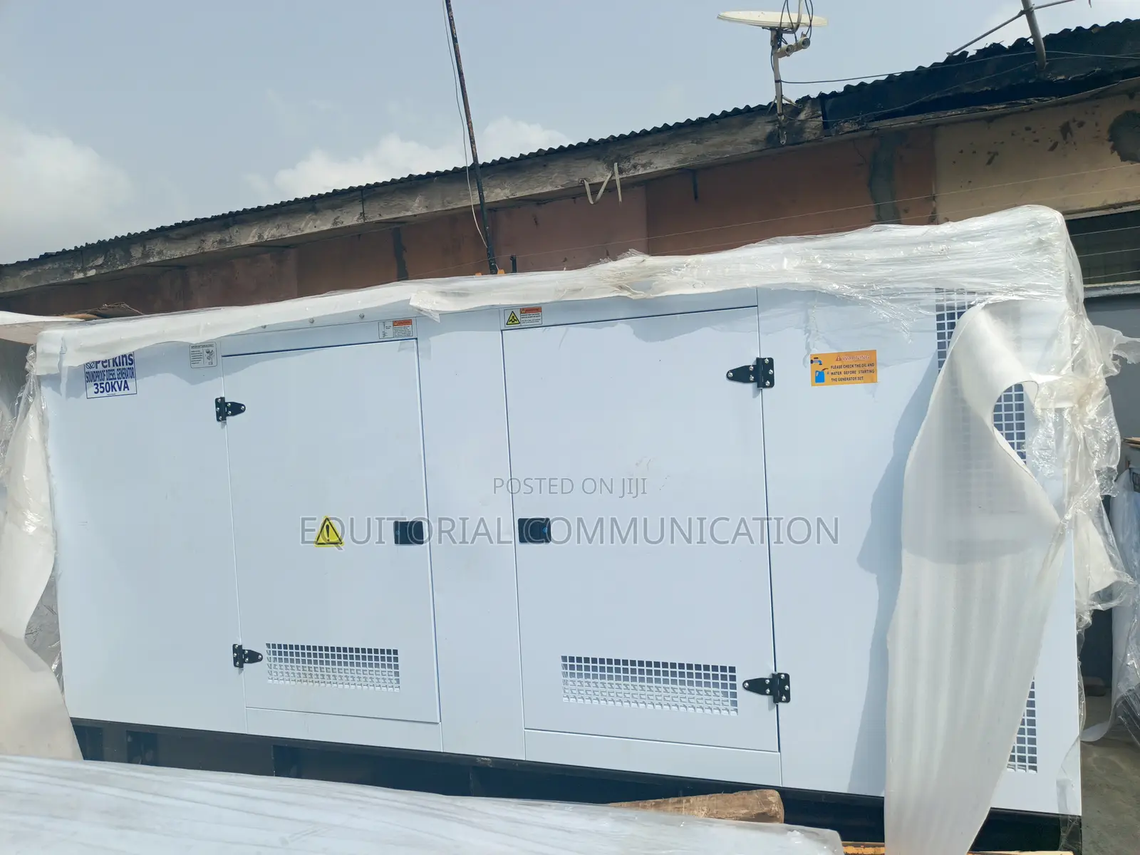 Perkins 350kva Generator – Long Running Performance