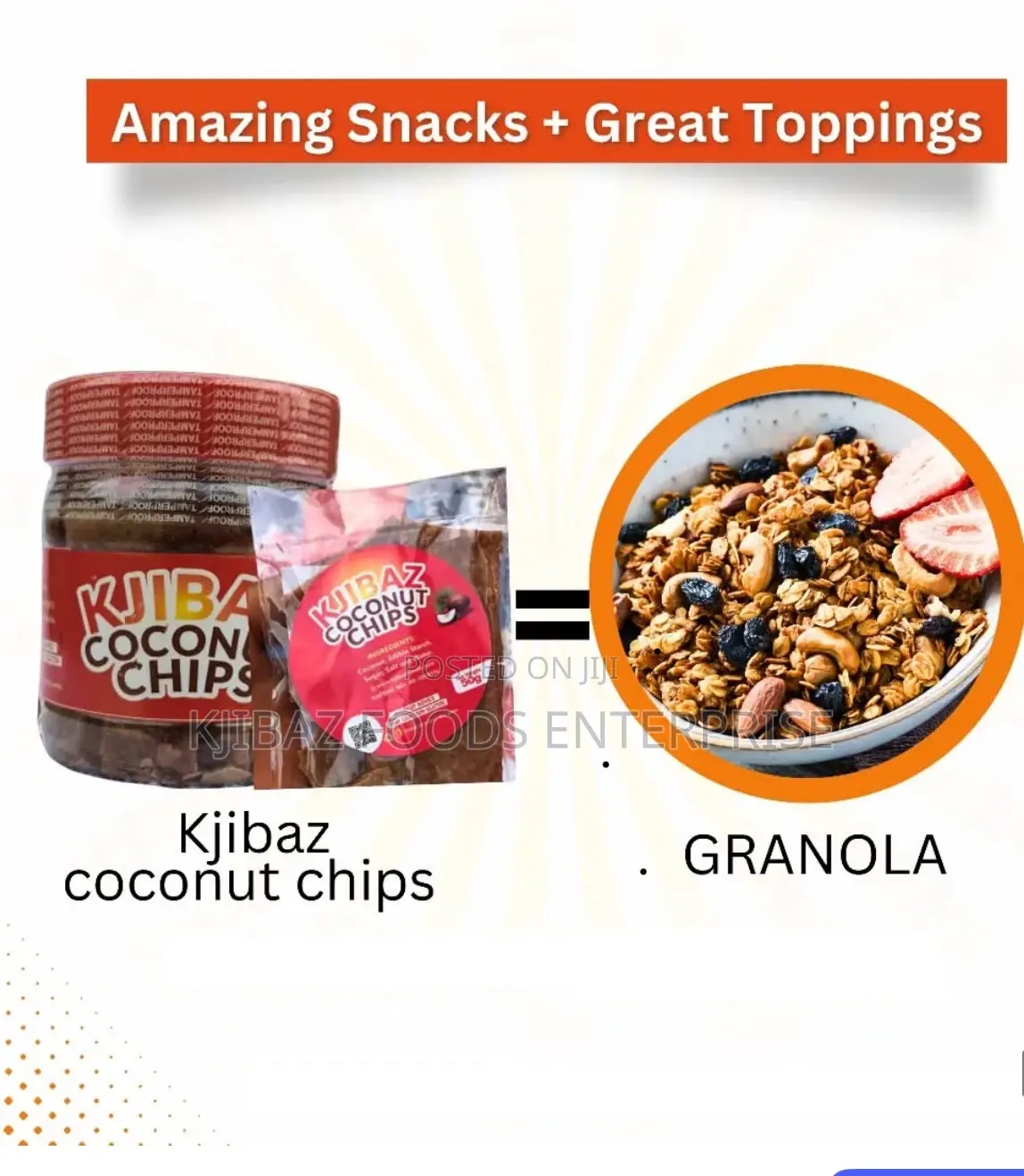 Kjibaz Coconut Chips