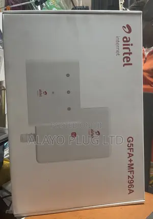 Airtel Outdoor Indoor 5g Router Set