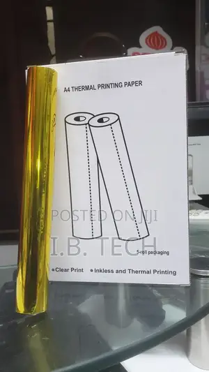 A4 Thermal Printing Paper (5-Roll)