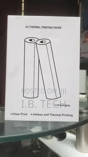 A4 Thermal Printing Paper (5-Roll)