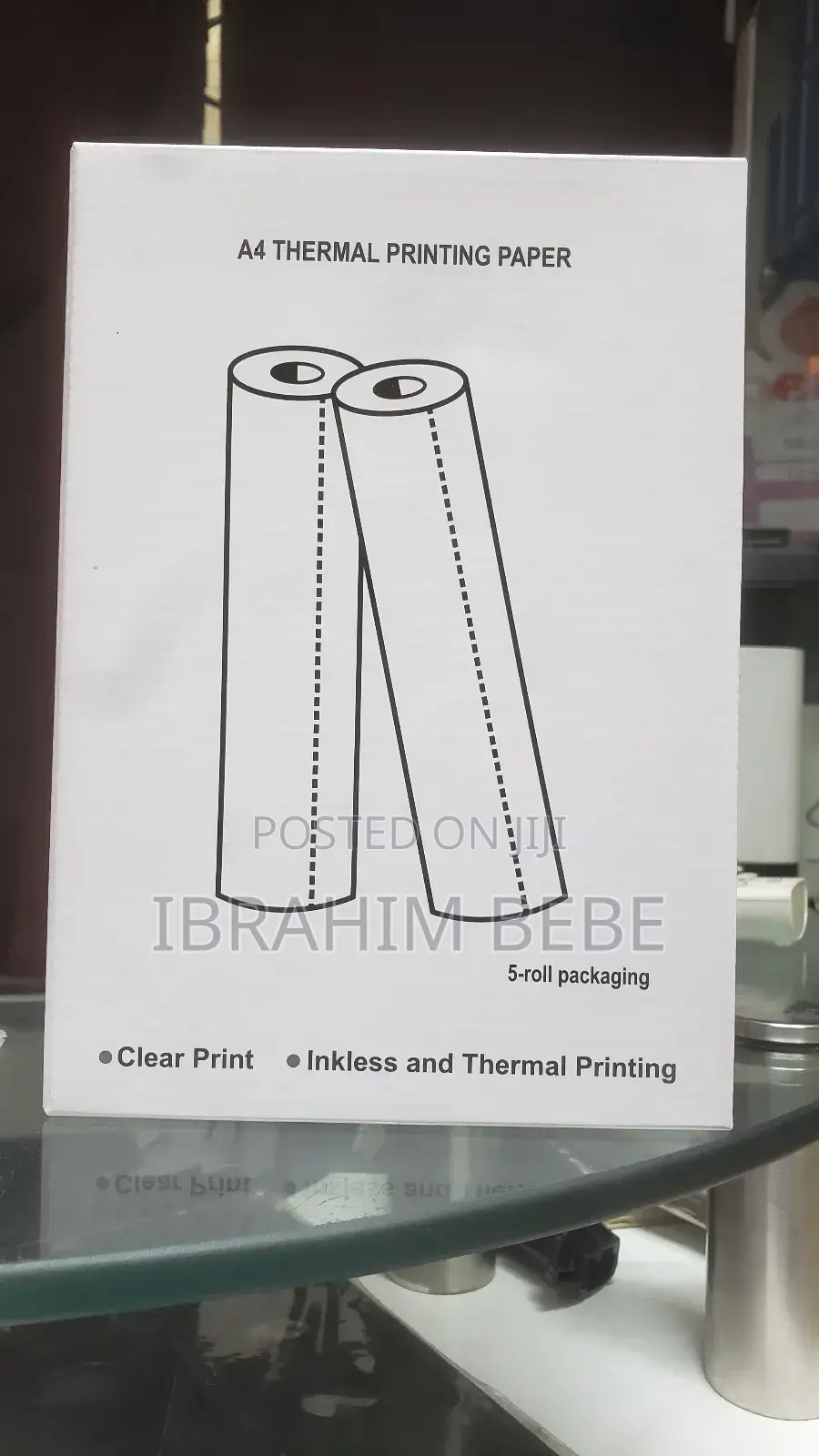 A4 Thermal Printing Paper (5-Roll)