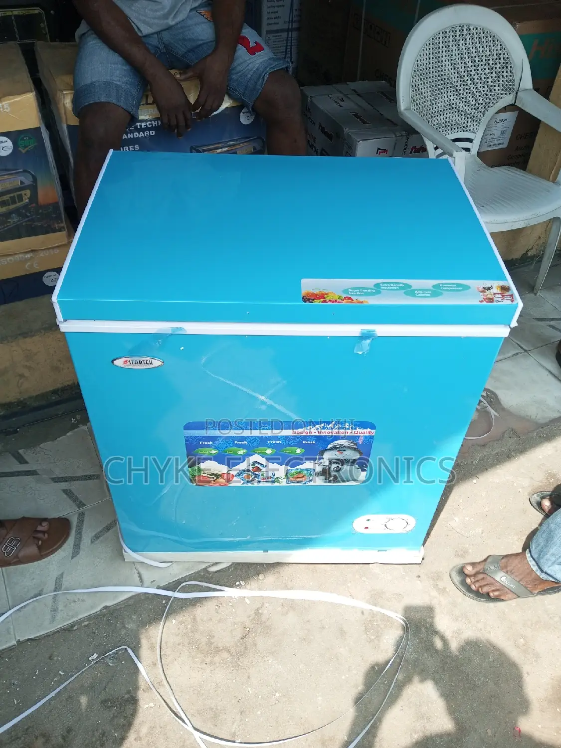 Startek Freezer Model 225l