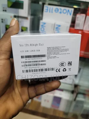 New Xiaomi Redmi Note 11 Pro 128 GB Black