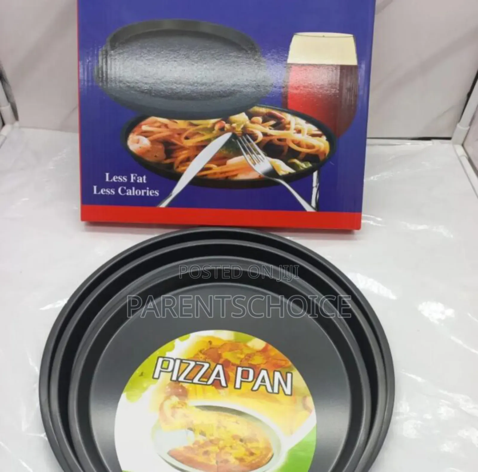 Big Set Non-Stick Cake Pizza Trays - 3pcs