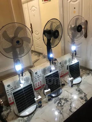 Solar Rechargeable Fan