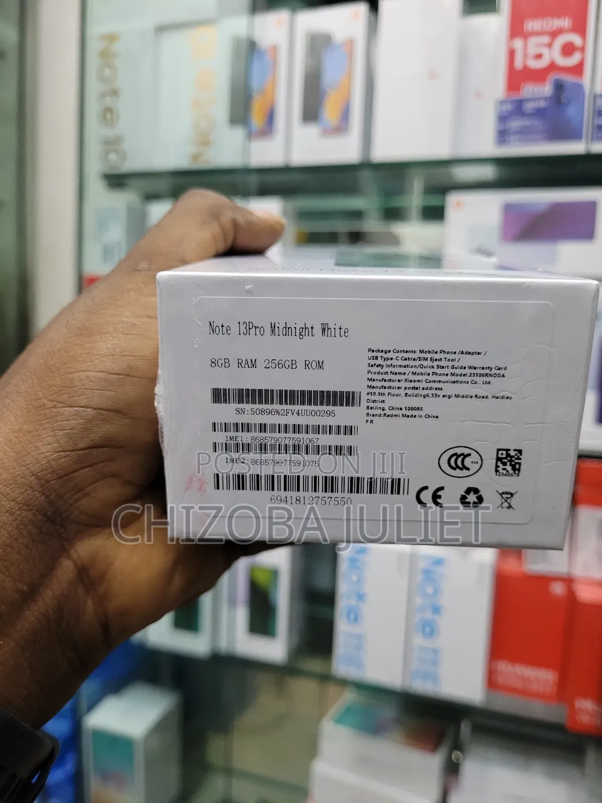 New Xiaomi Redmi Note 13 Pro 5G 256 GB White