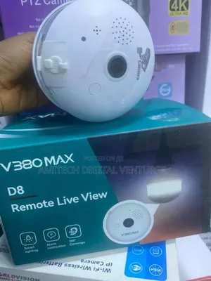 D8 V380 Max 4g Bulb Camera