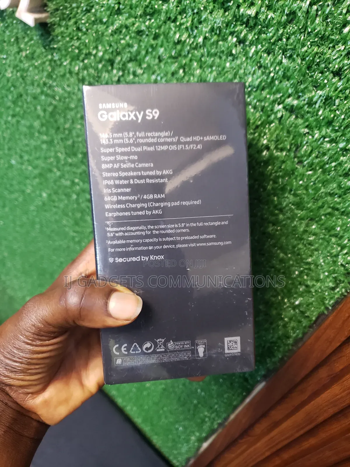 New Samsung Galaxy S9 64 GB Blue