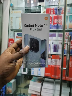 New Xiaomi Redmi Note 14 Pro+ 5G 256 GB Black