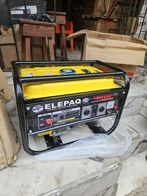 Elepaq 4.5kva Petorl Generator 100%Copper