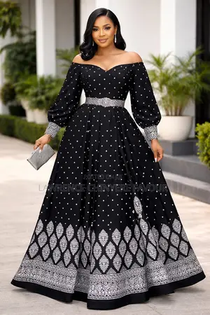 Vintage Crepe Material