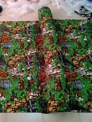 Vintage Crepe Material