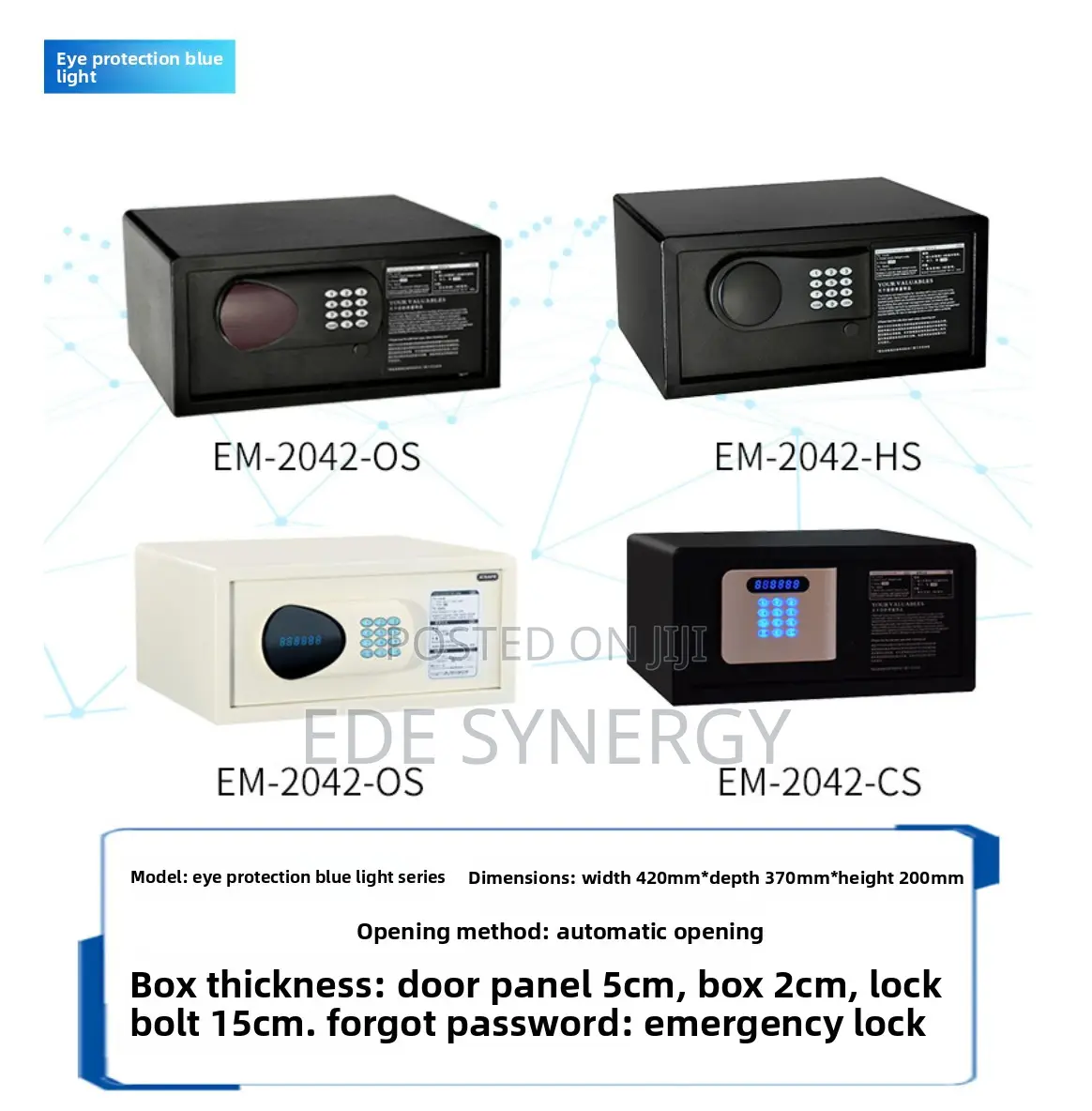 Fireproof Safebox for Precious Item's