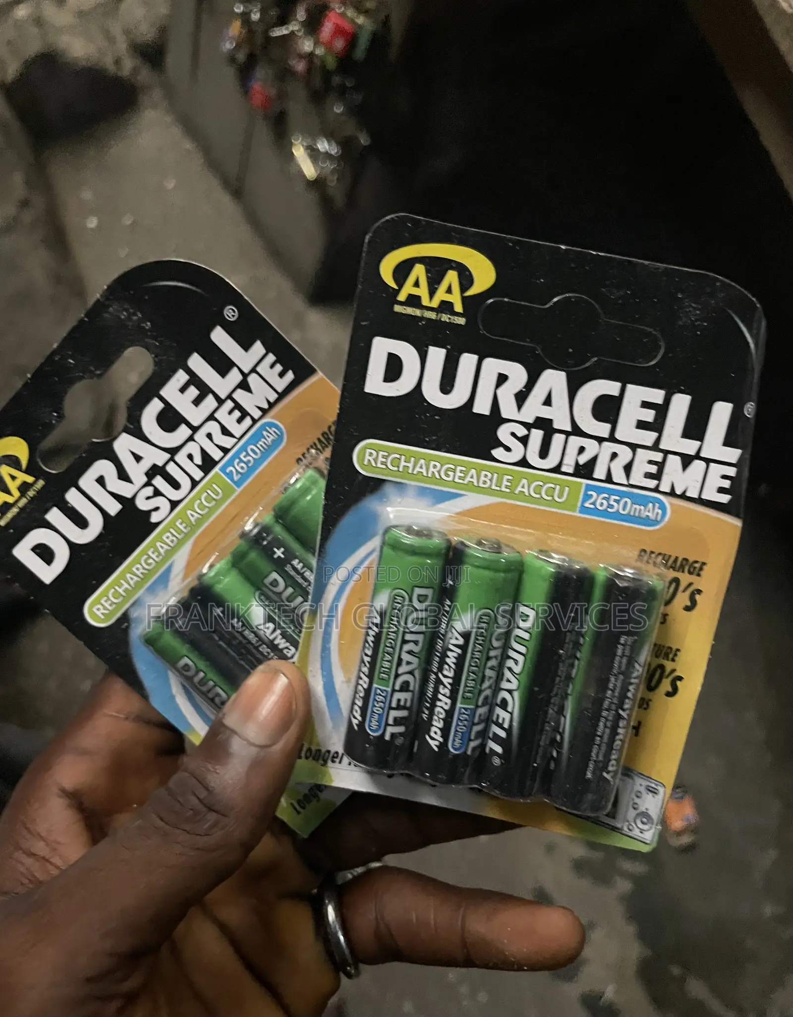Duracell Quantity Rechargeable Battery Aa