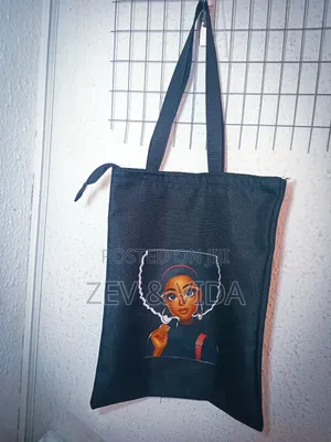 Handmade Tote Bag - Stylish African Print Everyday Bag