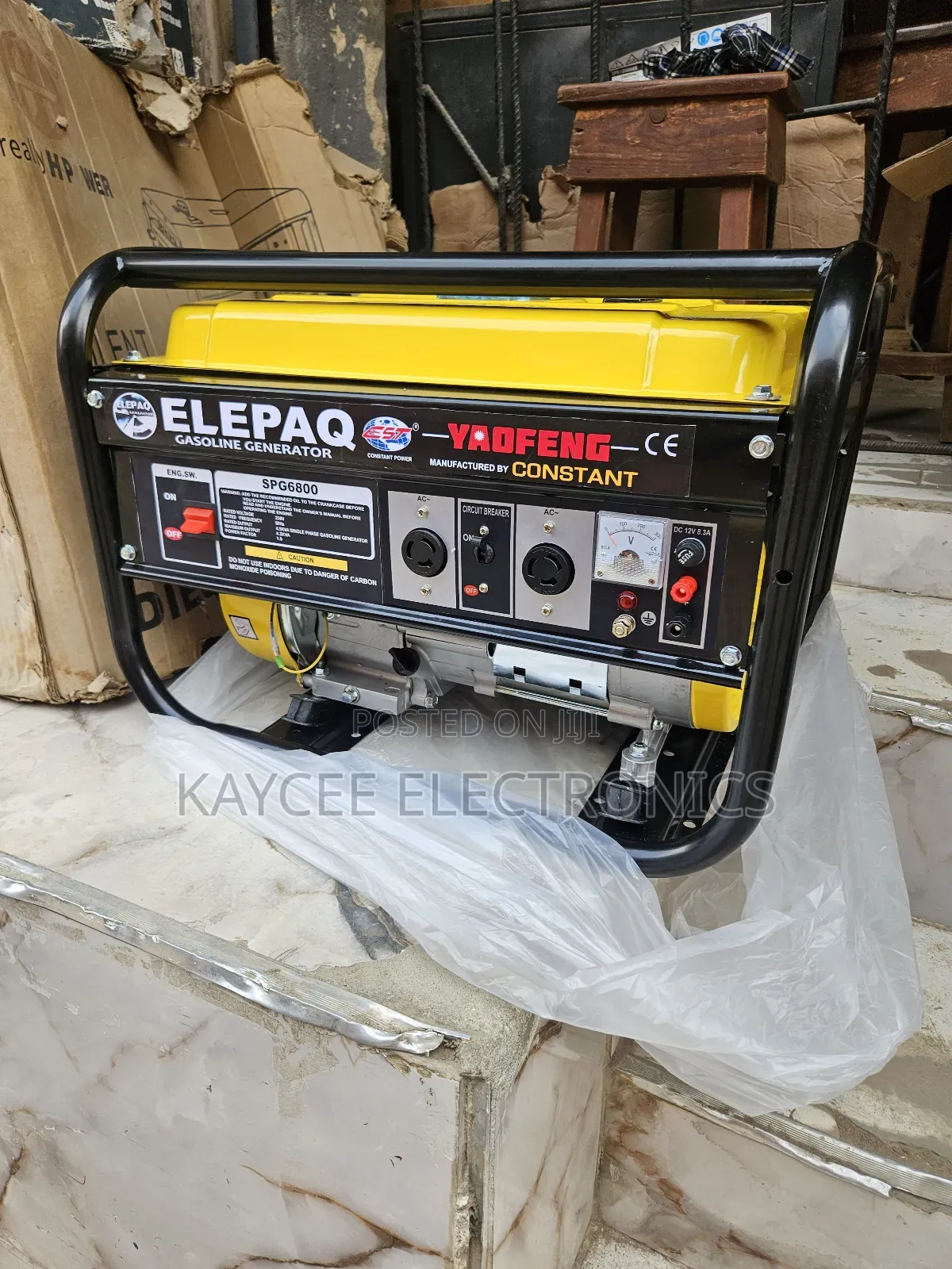 Elepaq 4.5kva Petorl Generator