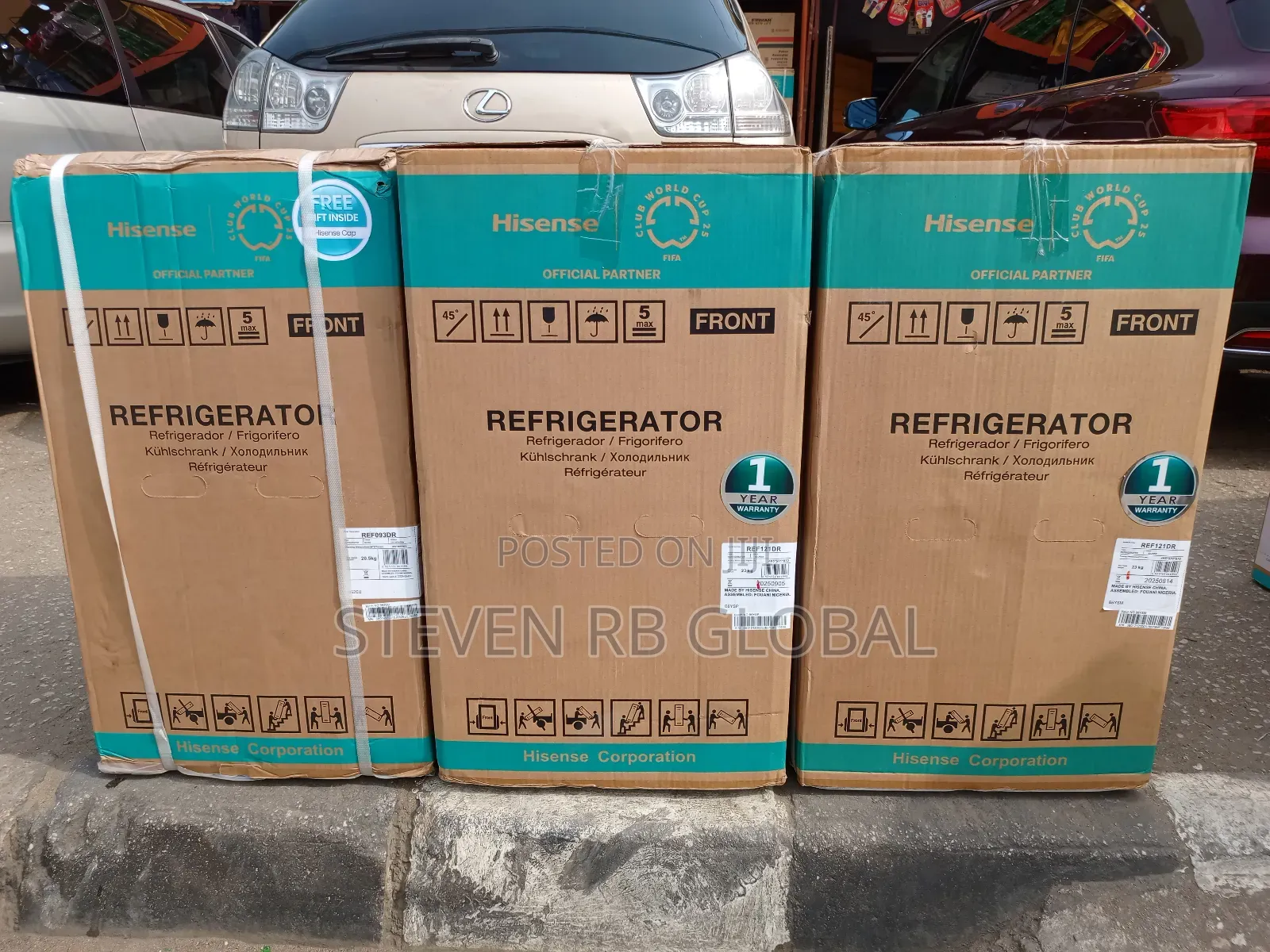 Hisense 121 Liters Single Door Refrigerator | Ref 121dr