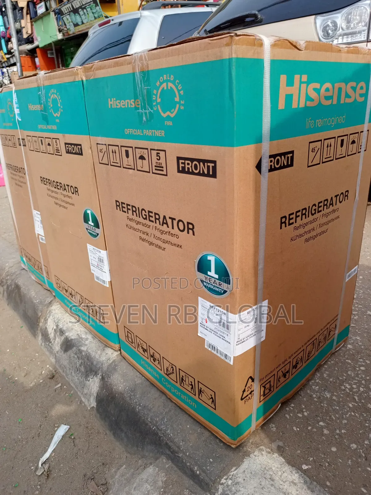 Hisense 121 Liters Single Door Refrigerator | Ref 121dr