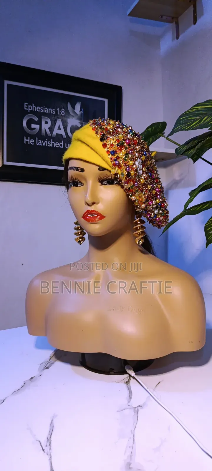 Beret Cap.