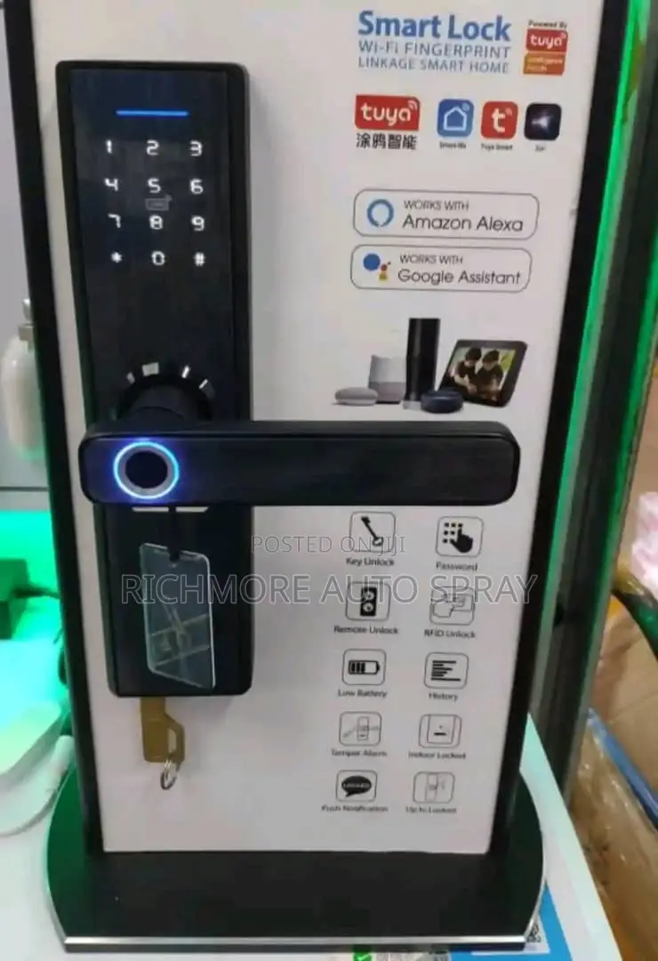This Smart Lock Comes With Four Patterns of Locking and Unlocking
