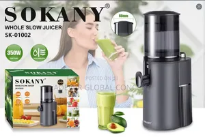 New Sokany 350 Watts Whole Slow Juicer Machine