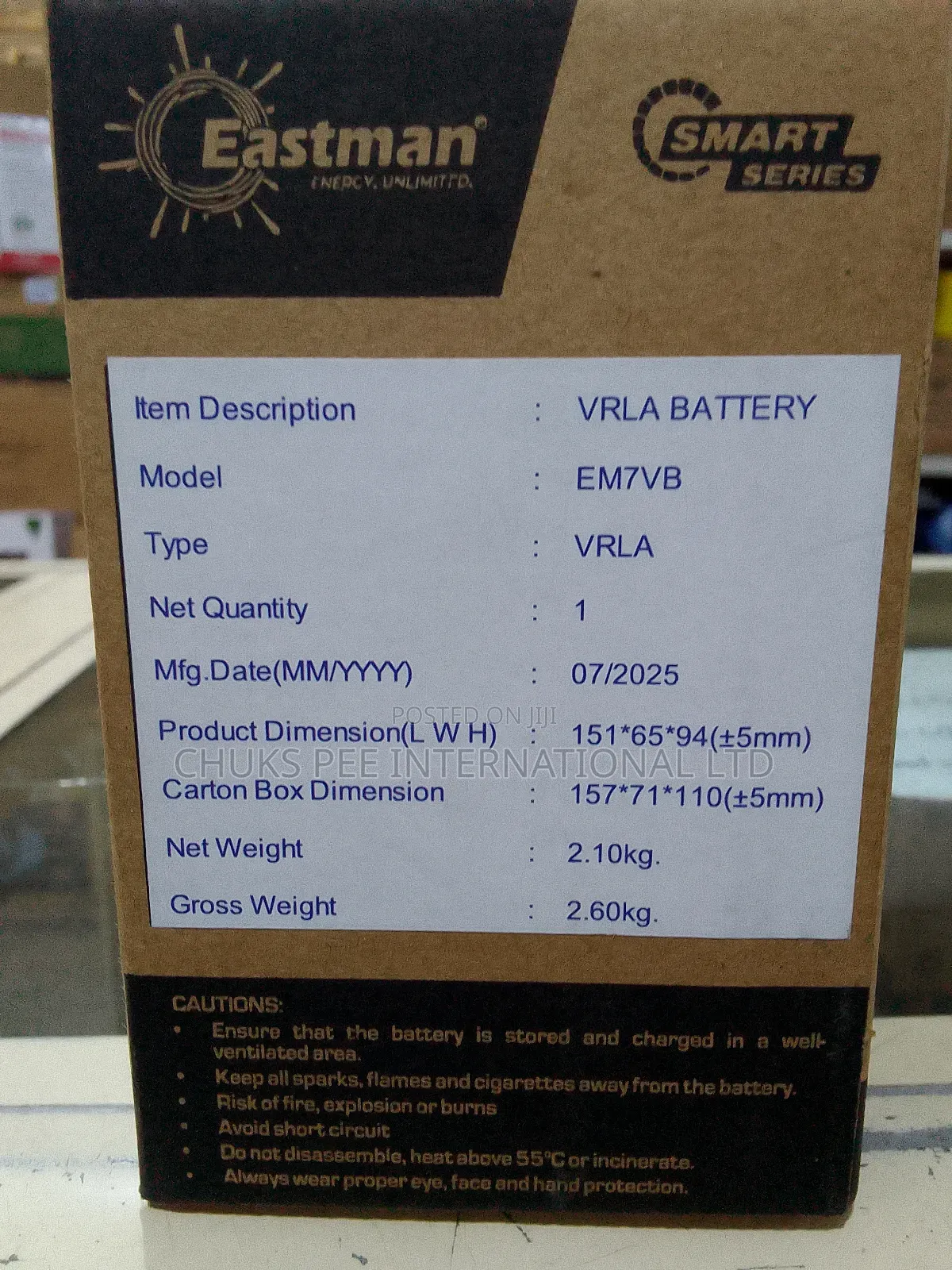 Eastman Battery Smart Series