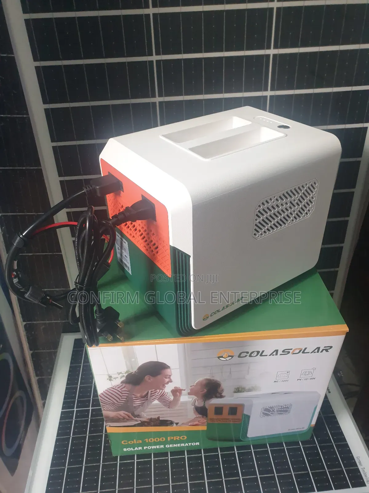 Colar Solar Generator Model Colar 1000pro + 300w Capacity