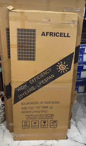 300 Watts Africell Solar Mono Panel