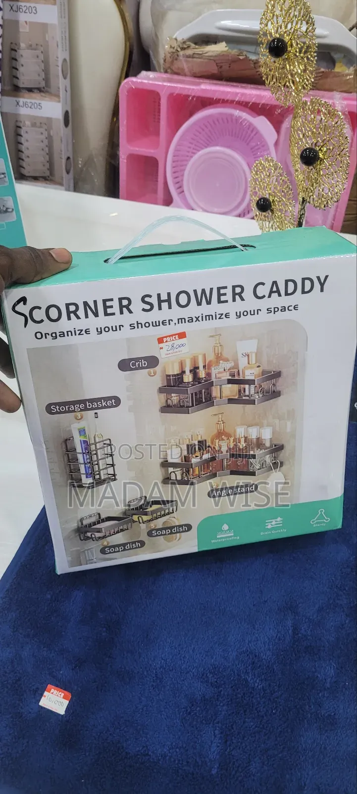 Corner Showr Caddy
