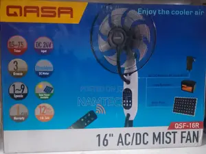 Qasa 16'' Mist Fan QSF-16r