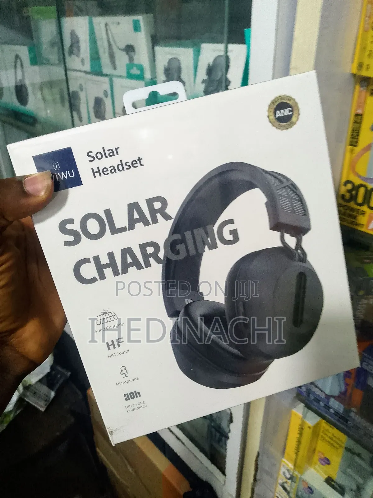Solar Charging Headset