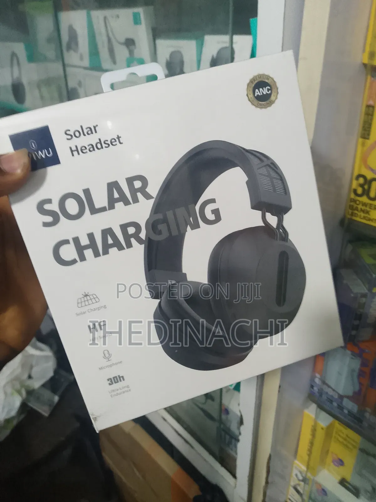 Solar Charging Headset