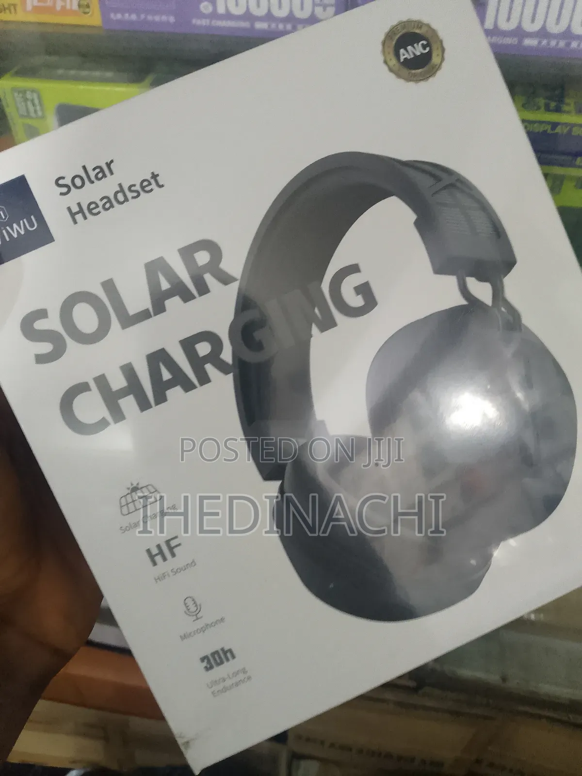 Solar Charging Headset