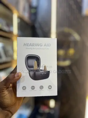 Digital Rechargeable DSP Hearing Aid With Charging Case —Clinical Aids
