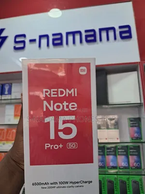 New Xiaomi Redmi Note 15 Pro+ 512 GB Black