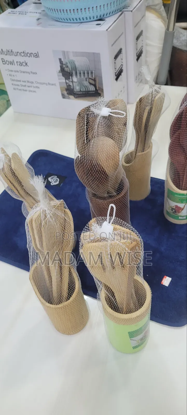 Bamboo Cutlery . Set