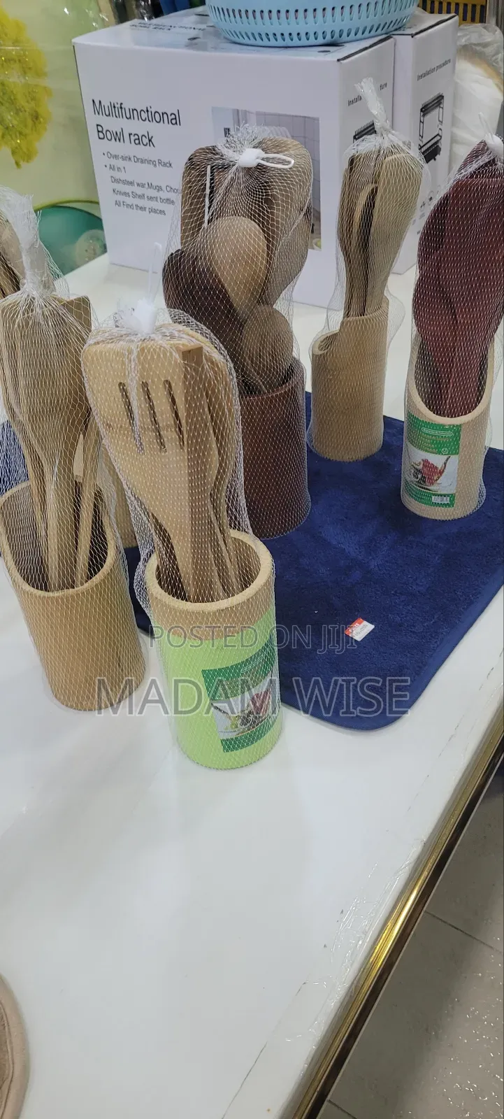 Bamboo Cutlery . Set