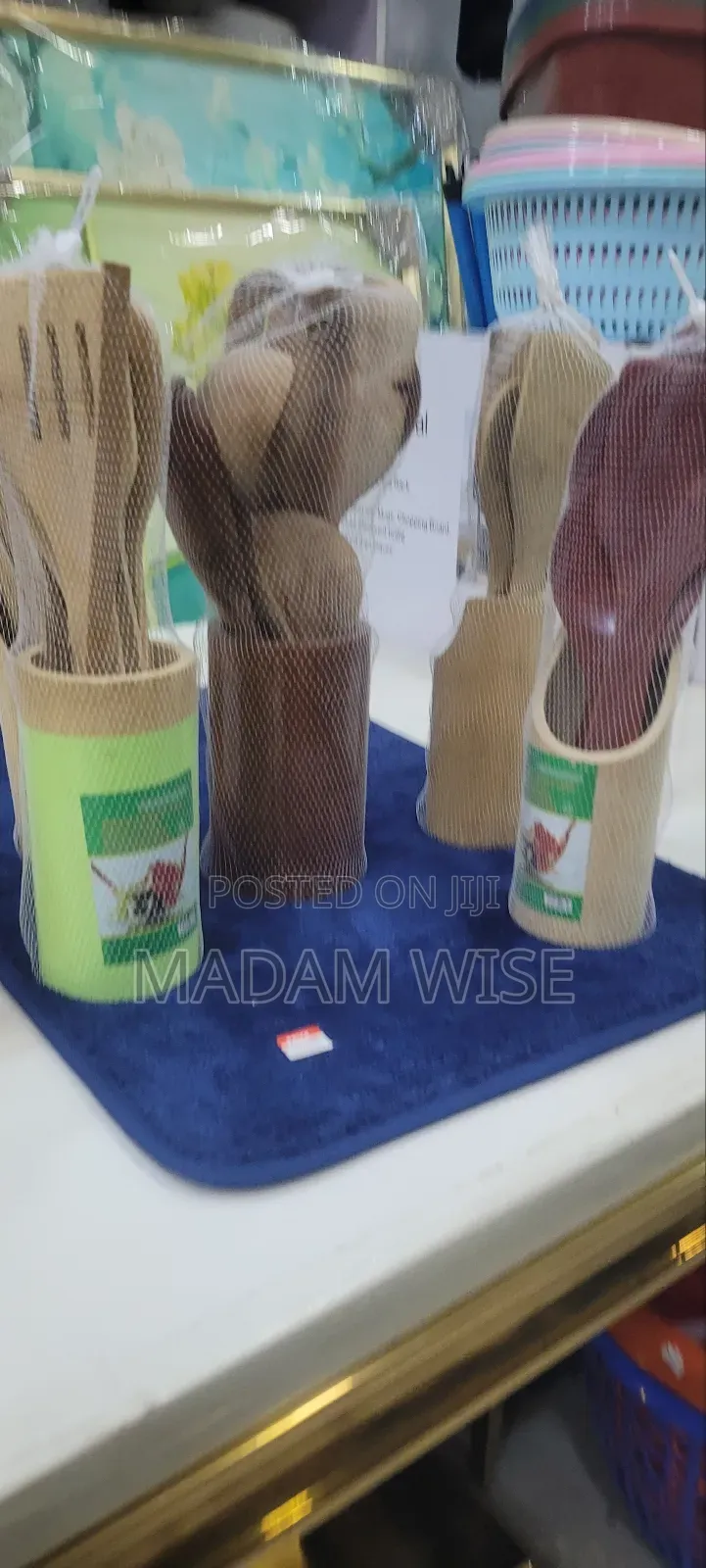 Bamboo Cutlery . Set