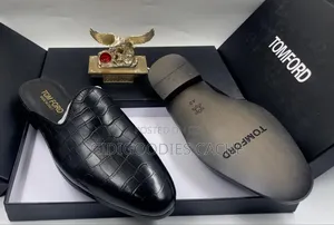 TomFord Woven Leather Mules