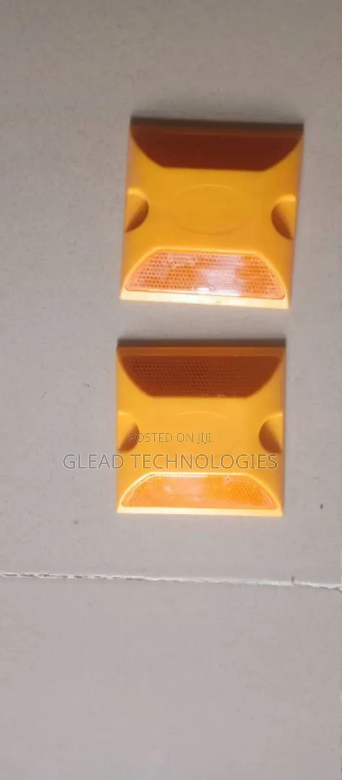 Plastic Yellow Cat Eye