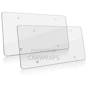Ylicence Plate Bubble Shield Protector