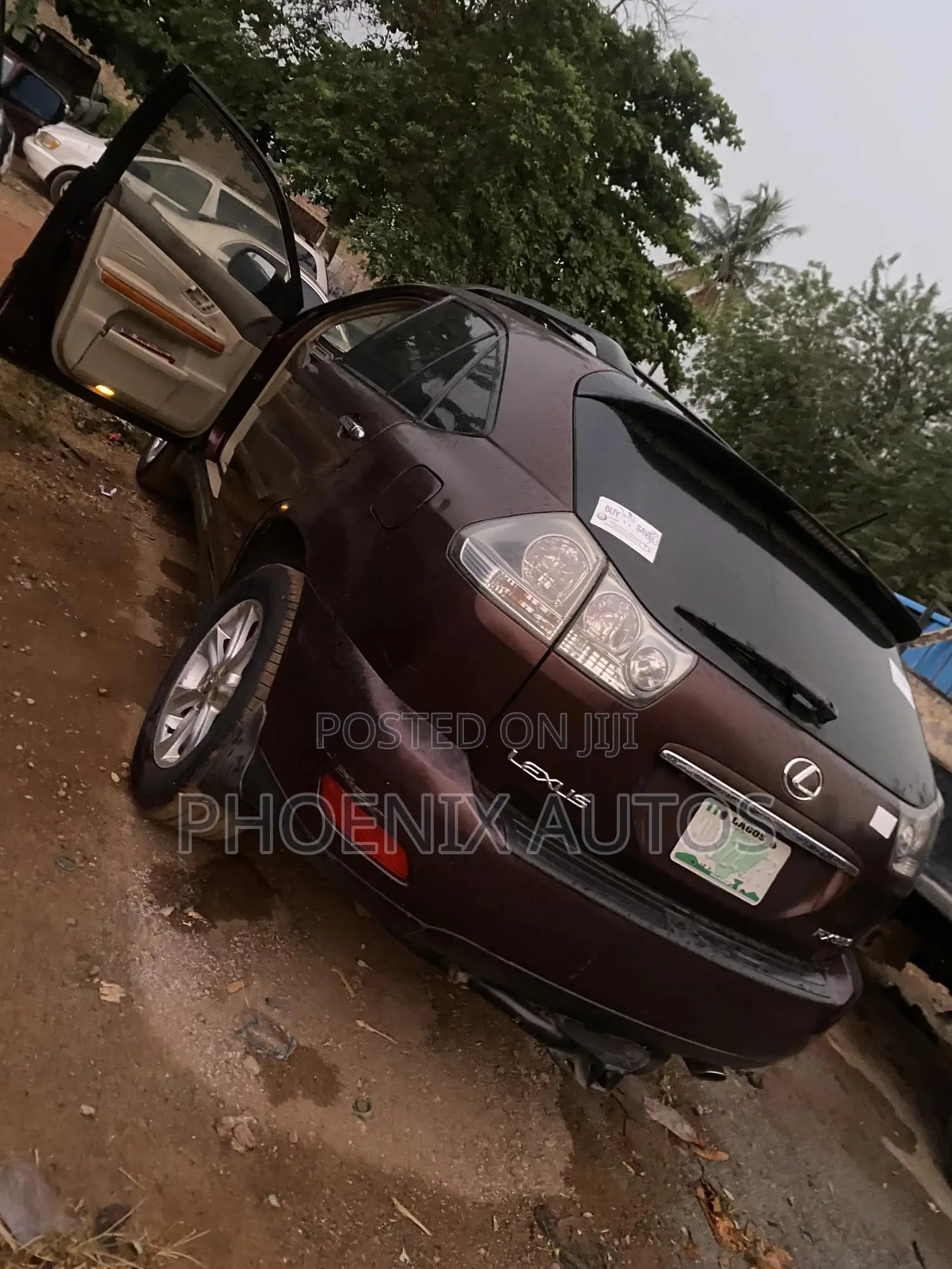 Lexus RX 350 2008 Red