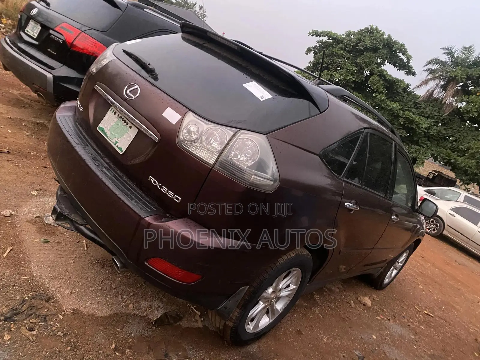 Lexus RX 350 2008 Red
