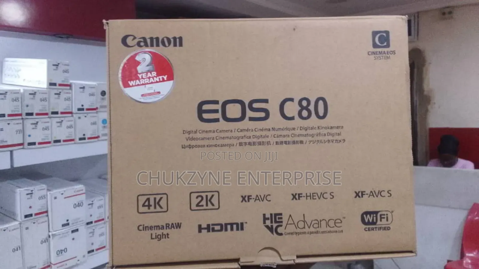 Canon Eos C 80