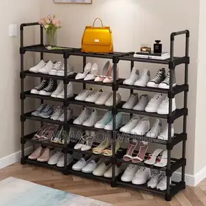 High Quality 3 Phase Naked Shoe Rack