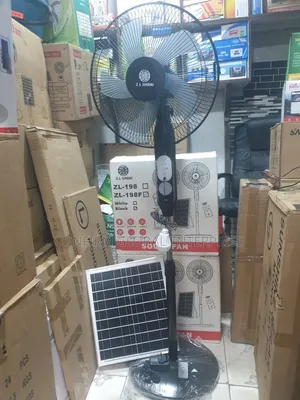 Original Ac / Dc 16" Inches Solar Power Fan With Panel
