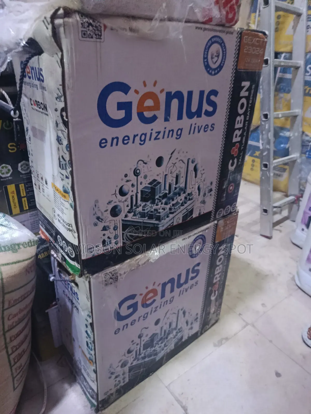 230arh Genus Solar Tubular Battery