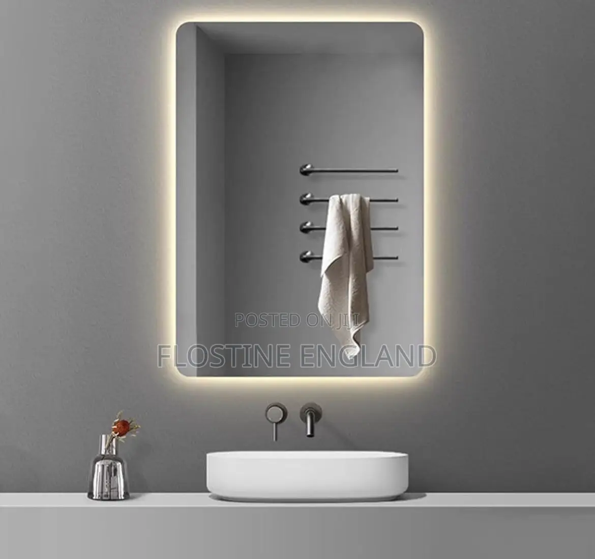 Square Backlight Led Mirror